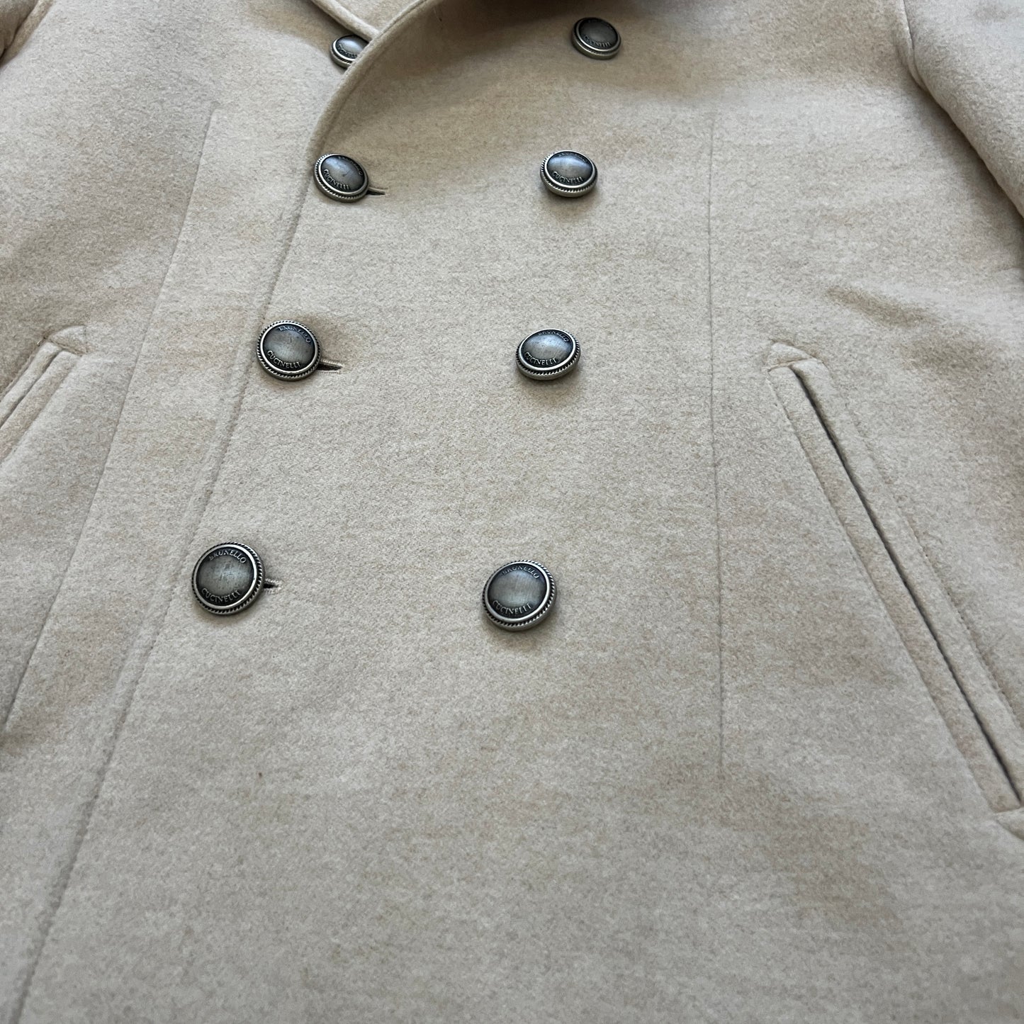Brunello Cucinelli Cashmere Peacoat