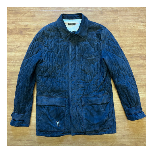 Loro Piana Suede Quilted Coat