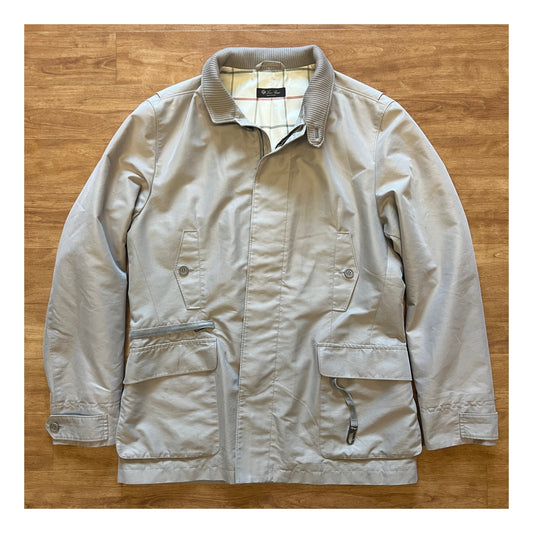 Loro Piana Beige Storm System Coat