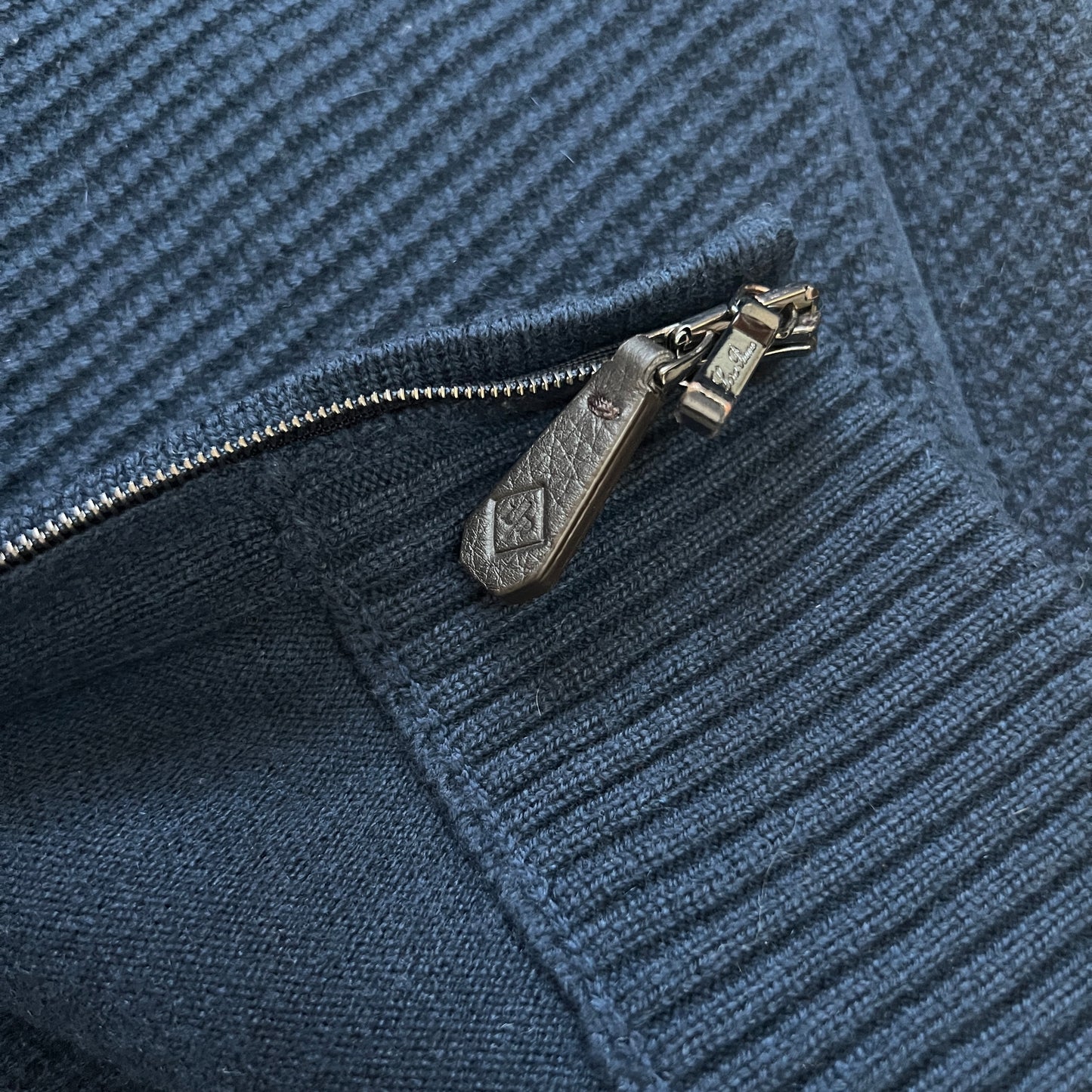 Loro Piana Castorino Fur Trim Cashmere Jacket