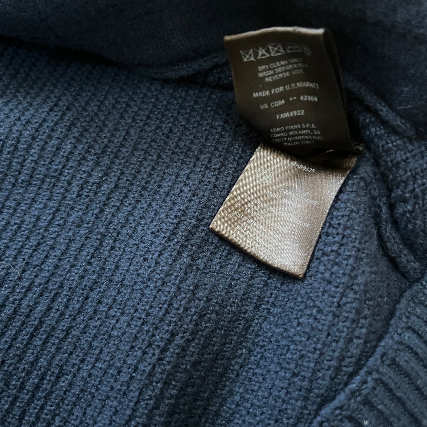 Loro Piana Castorino Fur Trim Cashmere Jacket