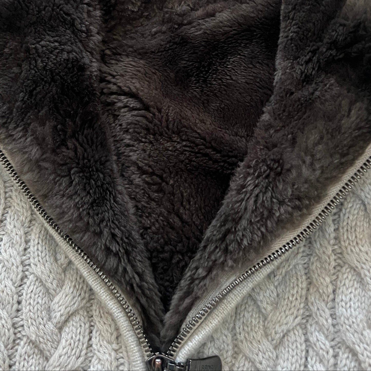 Fedeli Beaver Fur Lined Cashmere Jacket