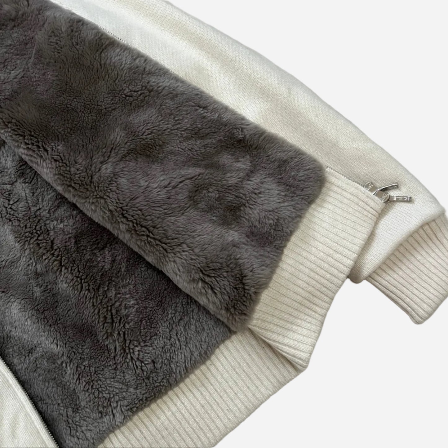 Loro Piana Baby Cashmere Castorino Fur Cashmere Jacket