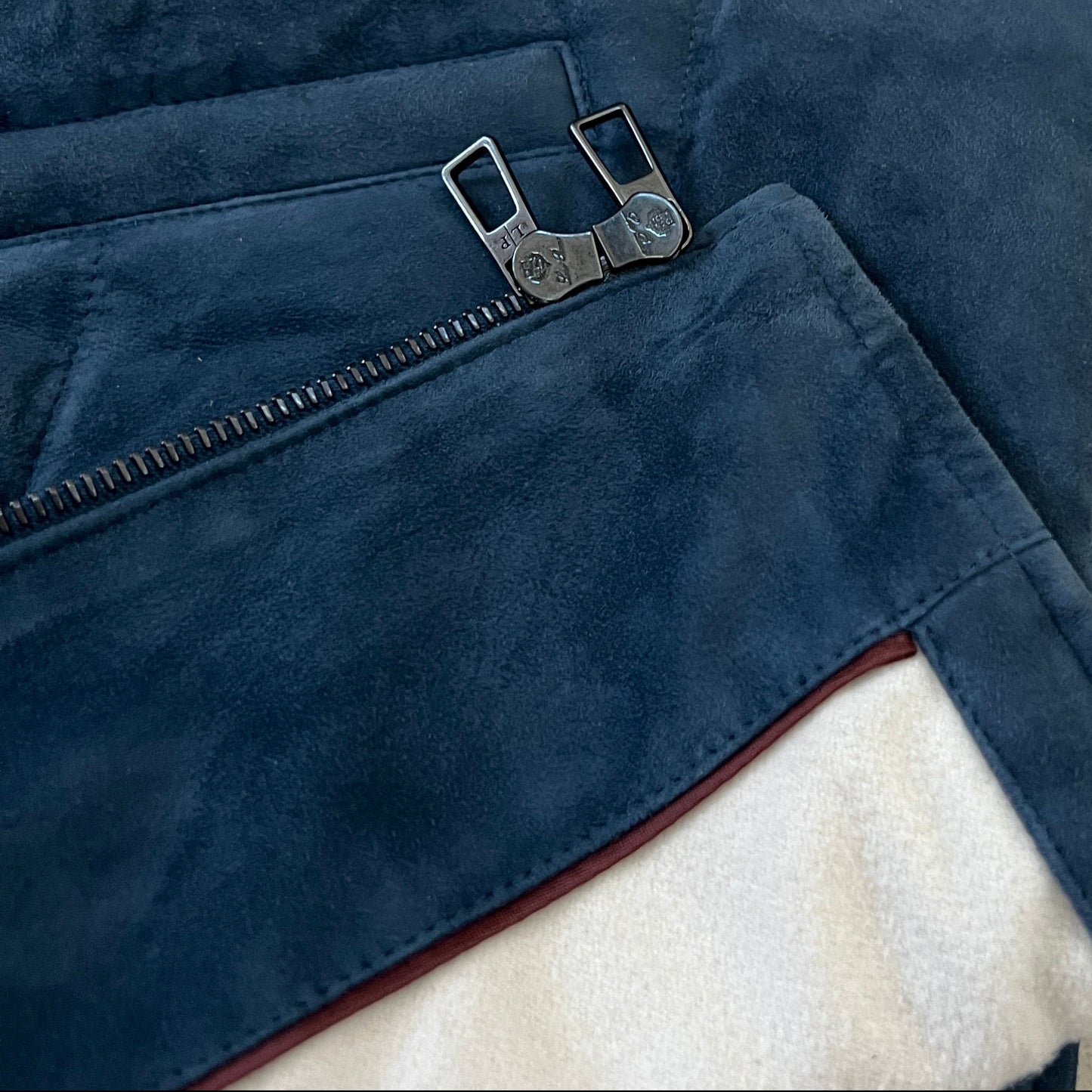 Loro Piana Suede Padded Vest