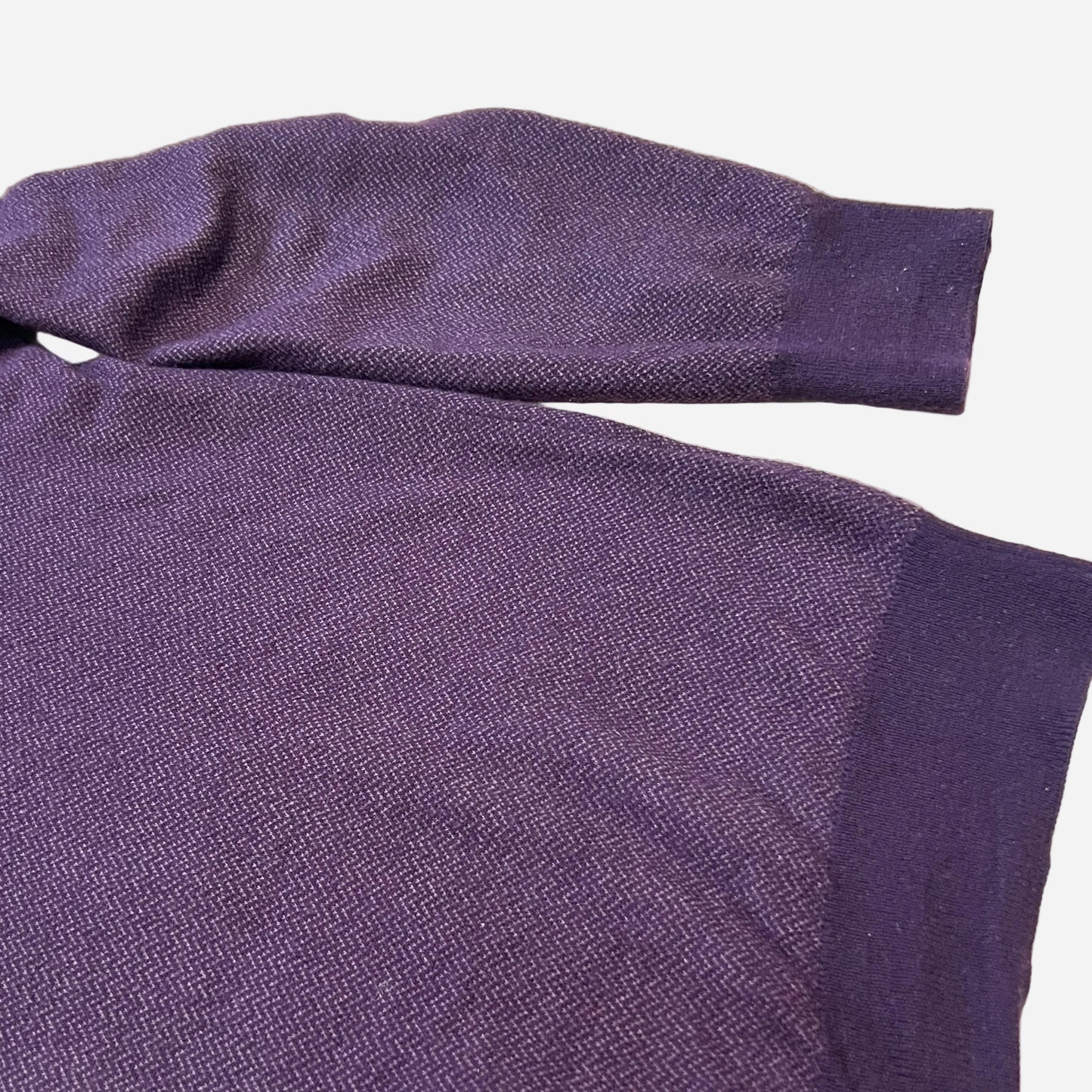 Loro Piana Cashmere Herringbone Knit Polo