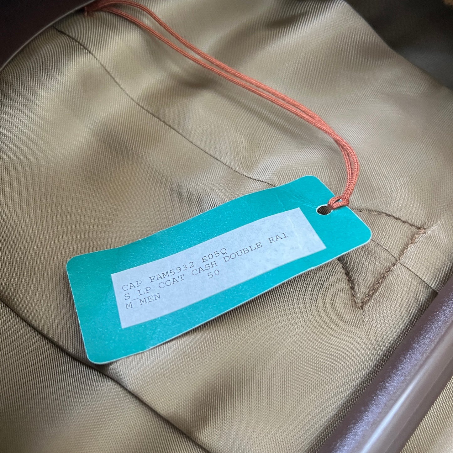 Loro Piana "Sergio" Cashmere Double Breasted Overcoat