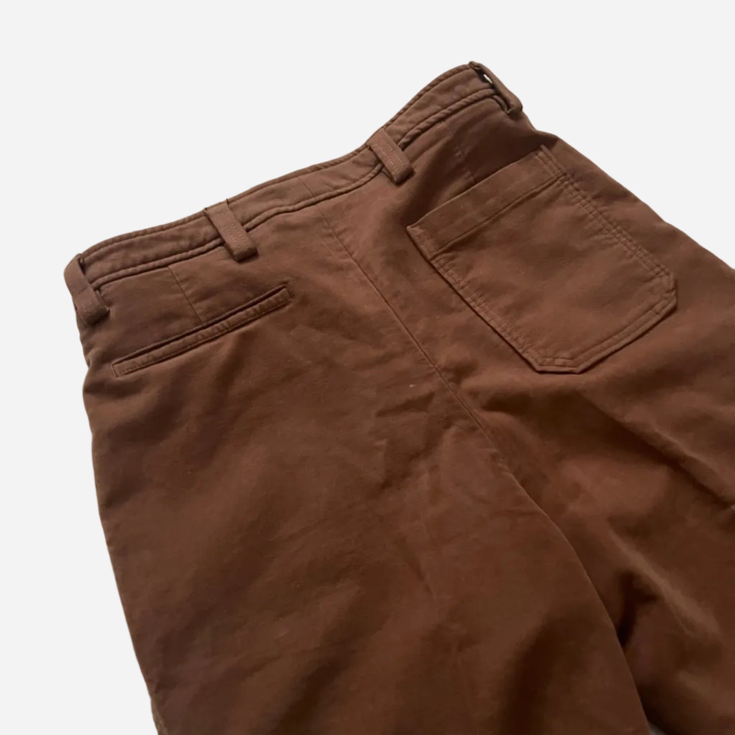 Zegna Pleated Cotton Trousers