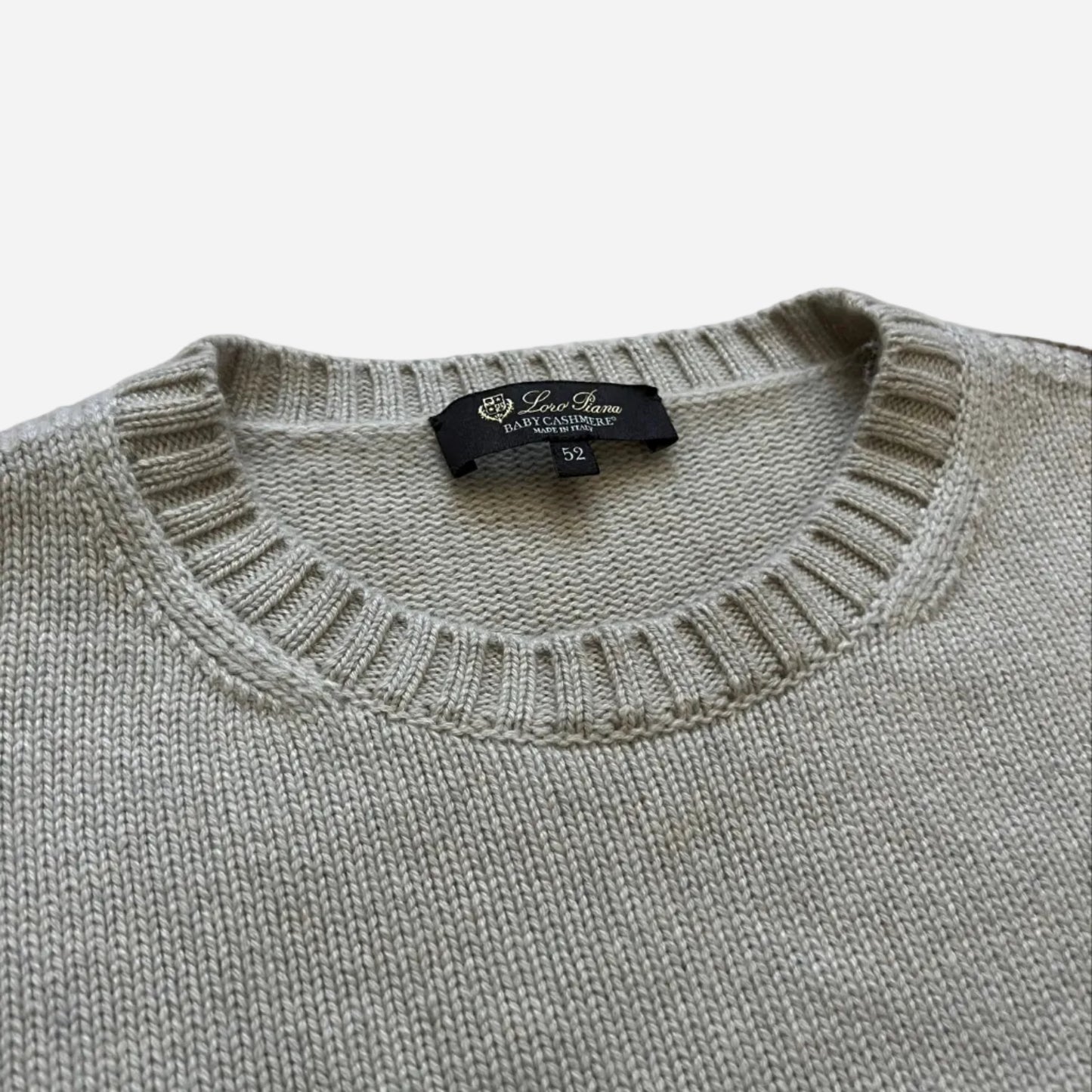 Loro Piana "Cervetto" Baby Cashmere Crewneck Sweater