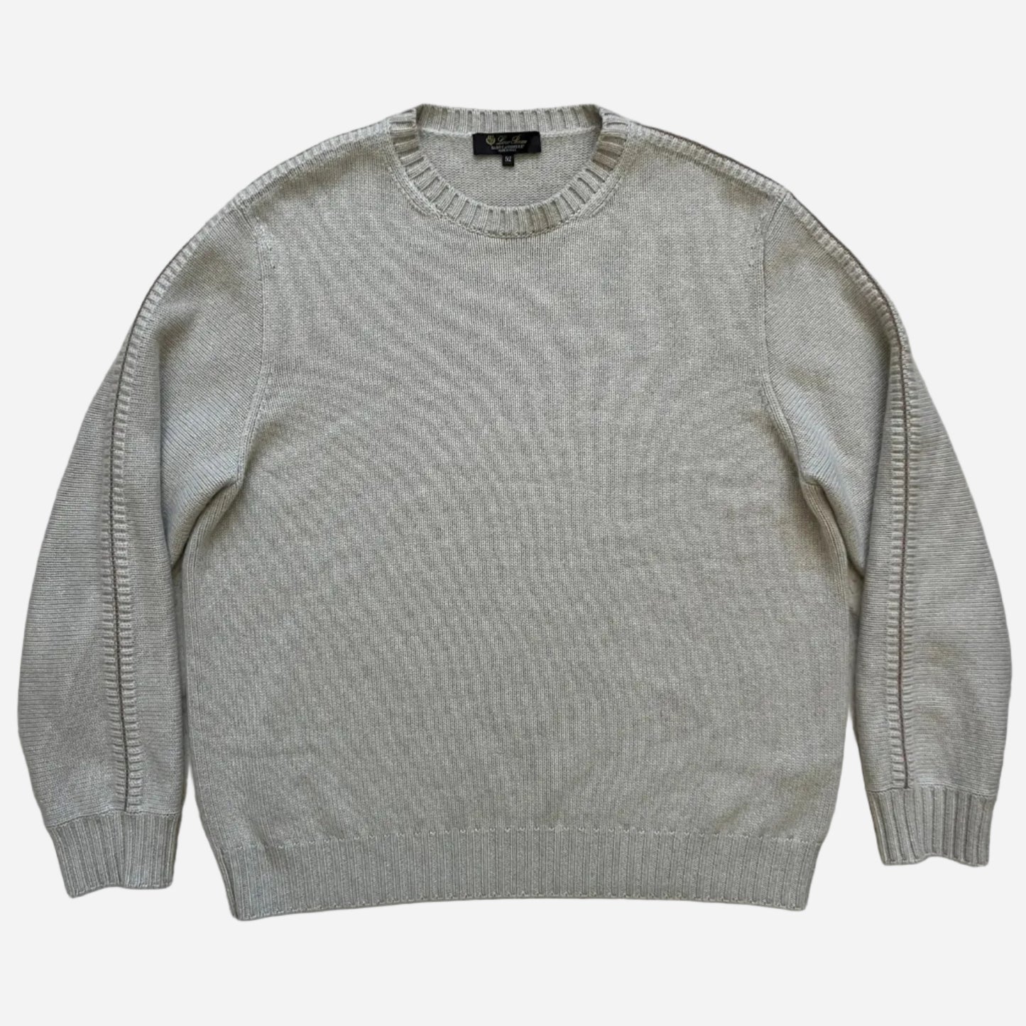 Loro Piana "Cervetto" Baby Cashmere Crewneck Sweater
