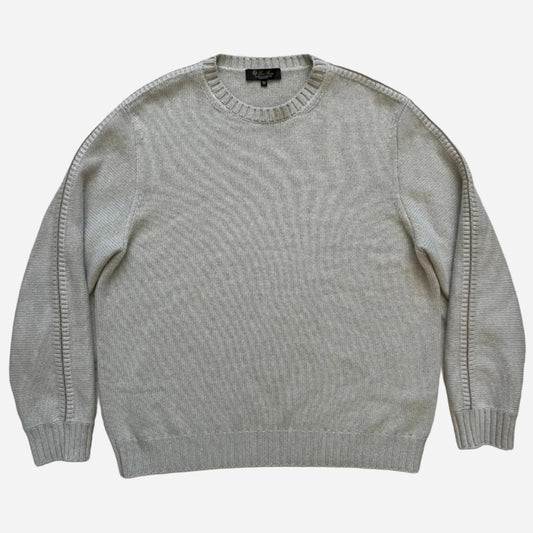 Loro Piana "Cervetto" Baby Cashmere Crewneck Sweater