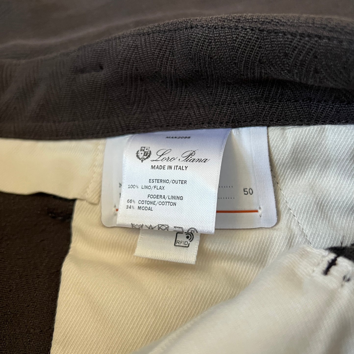 Loro Piana "Bram" Linen Trousers