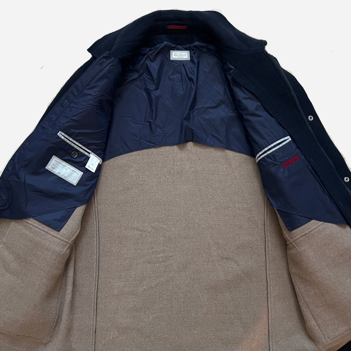 Brunello Cucinelli Virgin Wool Car Coat