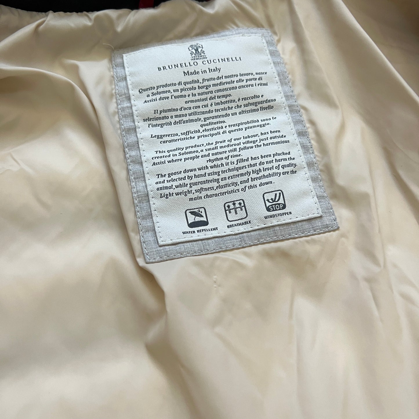 Brunello Cucinelli Down Quilted Jacket