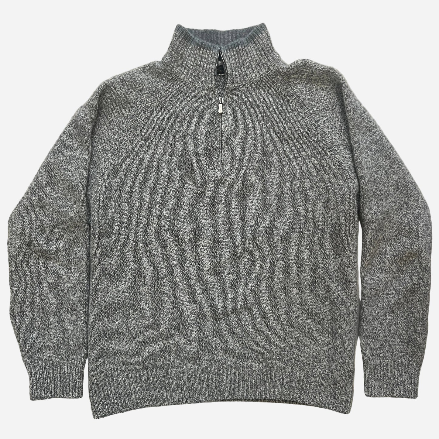 Loro Piana Cashmere Knit 1/4 Zip Sweater