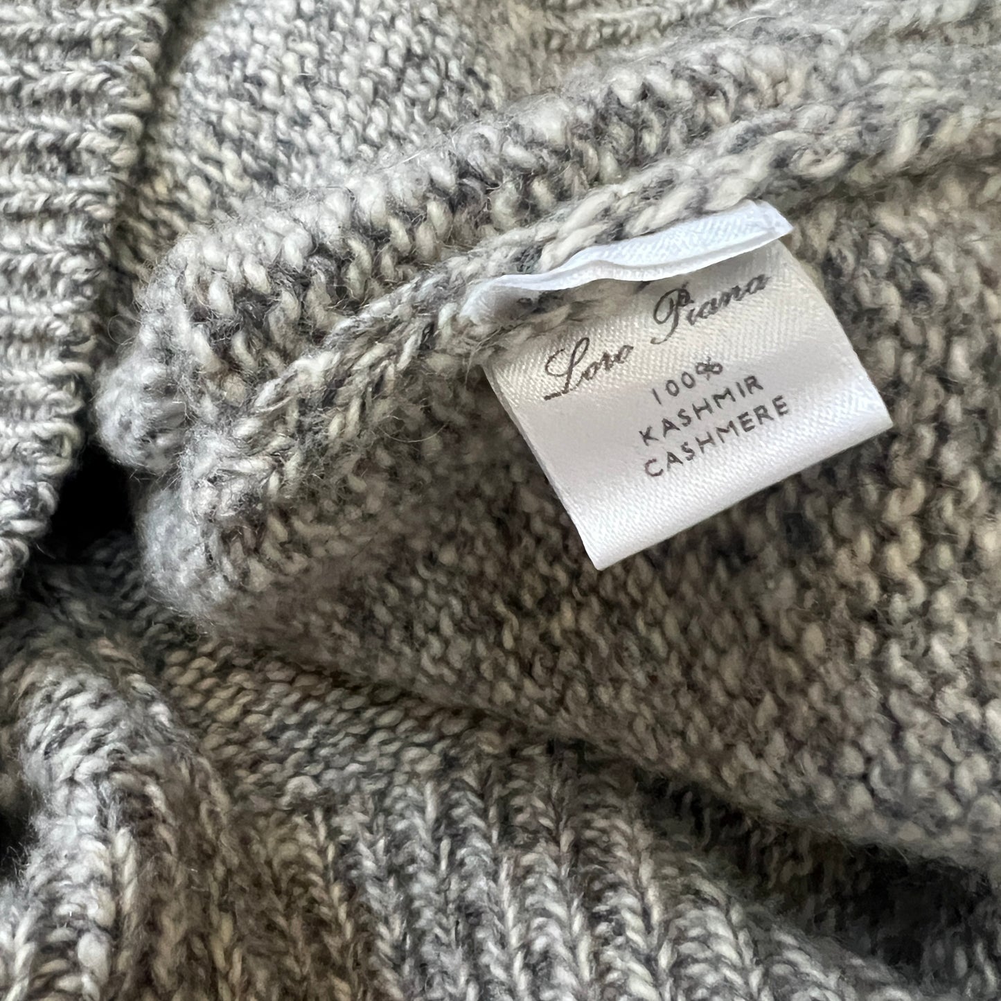 Loro Piana Cashmere Knit 1/4 Zip Sweater