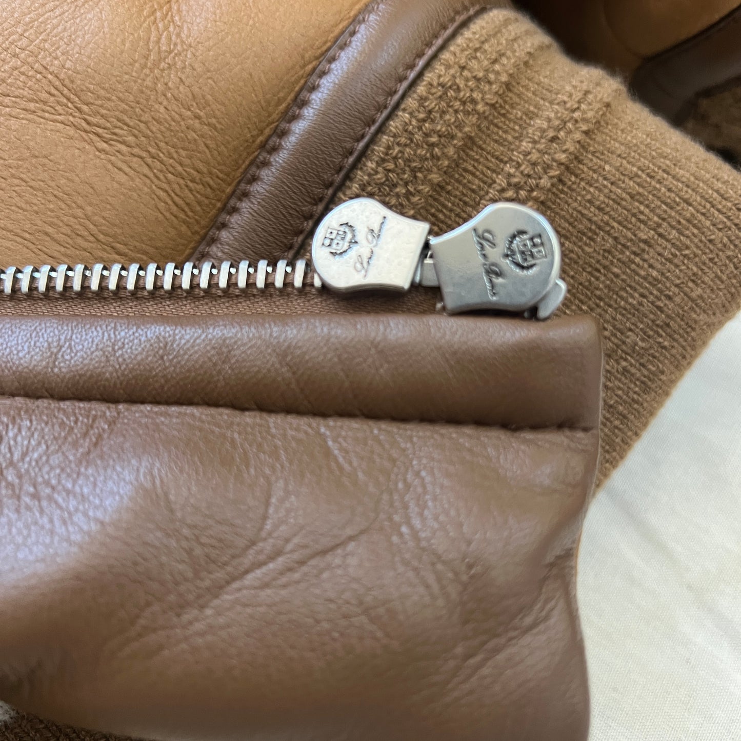 Loro Piana Merino Shearling "Peter" Bomber Jacket