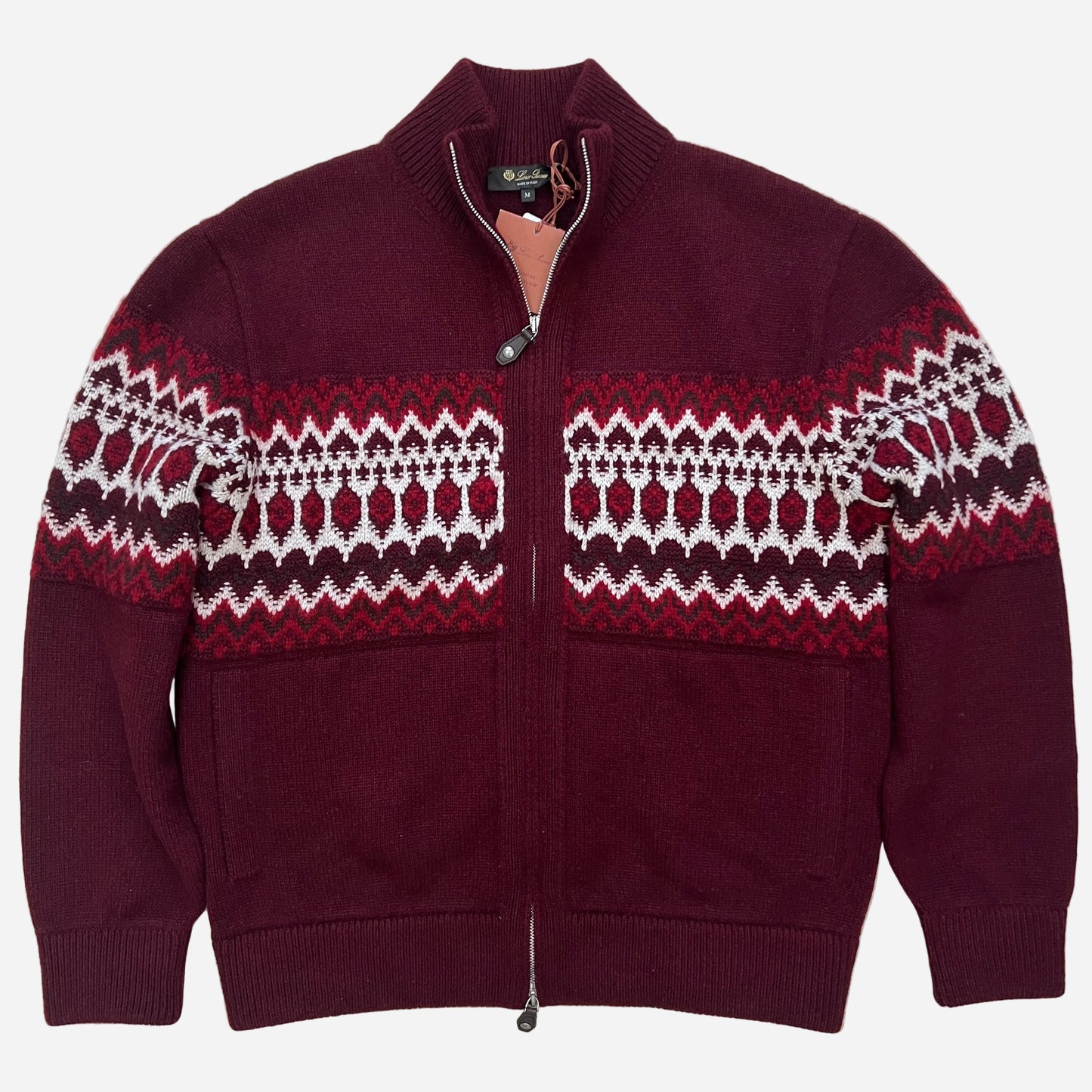 Loro Piana "Alpe" Cashmere Bomber Jacket