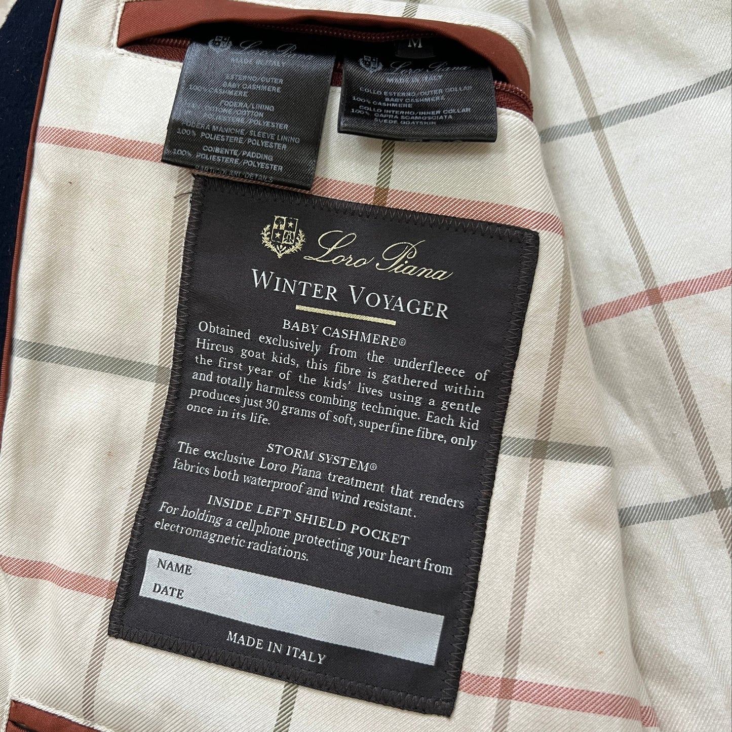 Loro Piana Winter Voyager Baby Cashmere Coat
