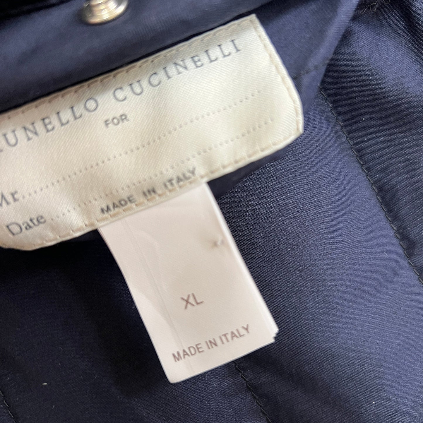 Brunello Cucinelli Reversible Leather Down Vest