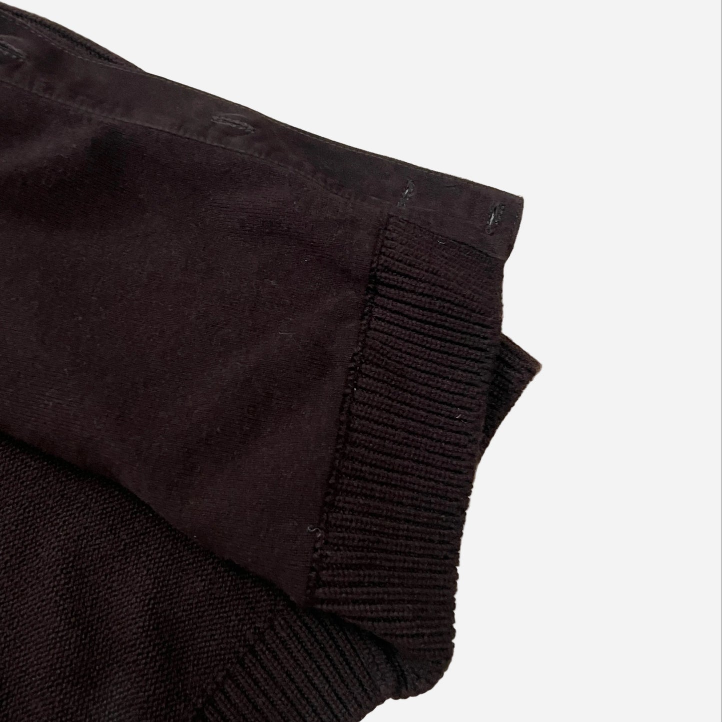 Loro Piana Cashmere Suede Button Up Jacket