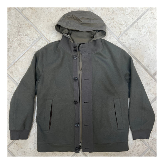 Loro Piana Cashmere Reversible Hooded Jacket