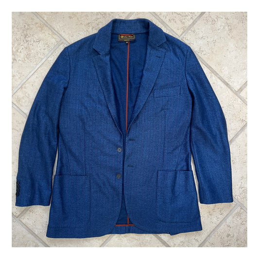 Loro Piana Cashmere Knit Blazer Jacket