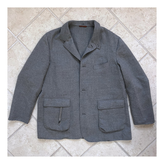 Loro Piana Cashmere Jersey Roadster Coat