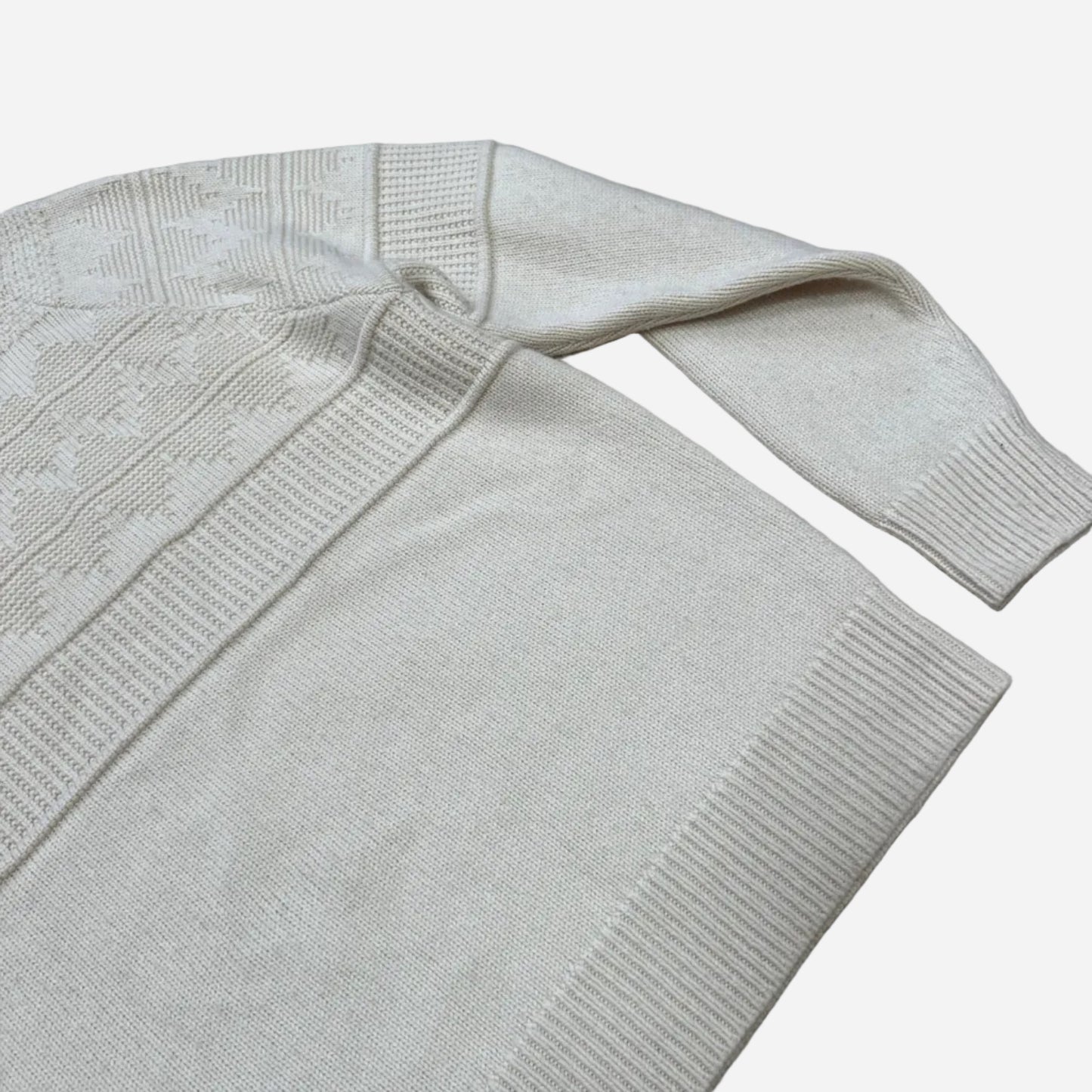 Loro Piana Textured Knit Cashmere Sweater