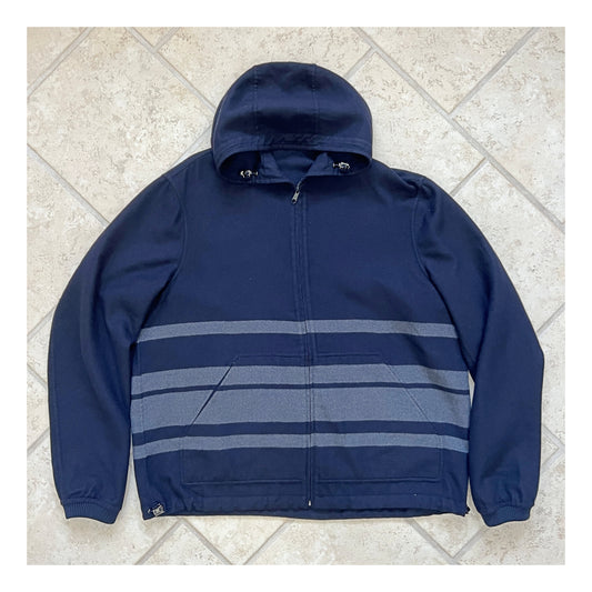 Loro Piana Cashmere Reversible Hooded Jacket