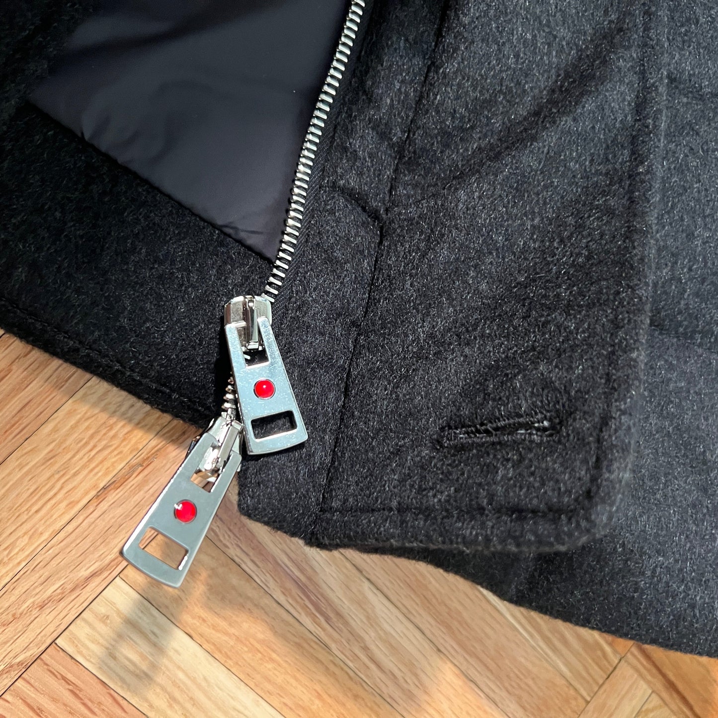 Kired Cashmere Down Vest With Castorino Fur Trim