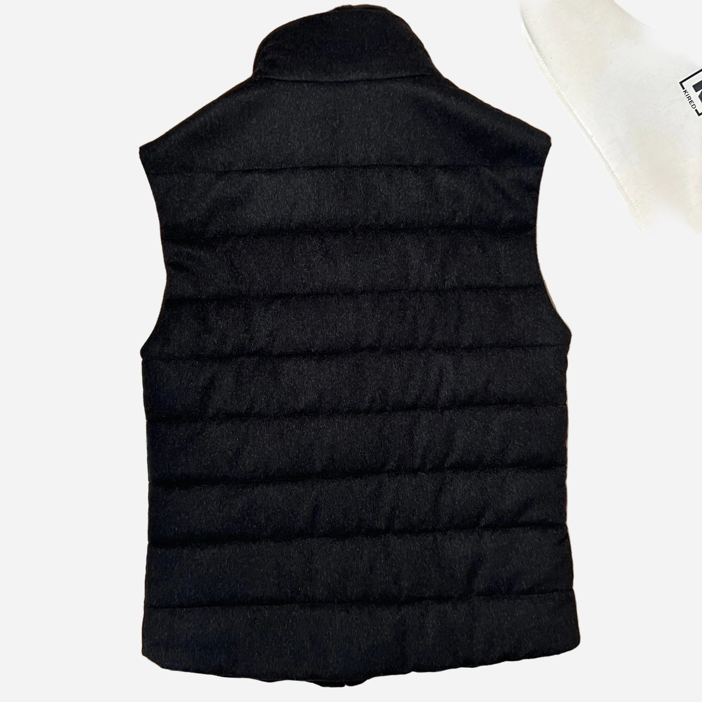 Kired Cashmere Down Vest With Castorino Fur Trim