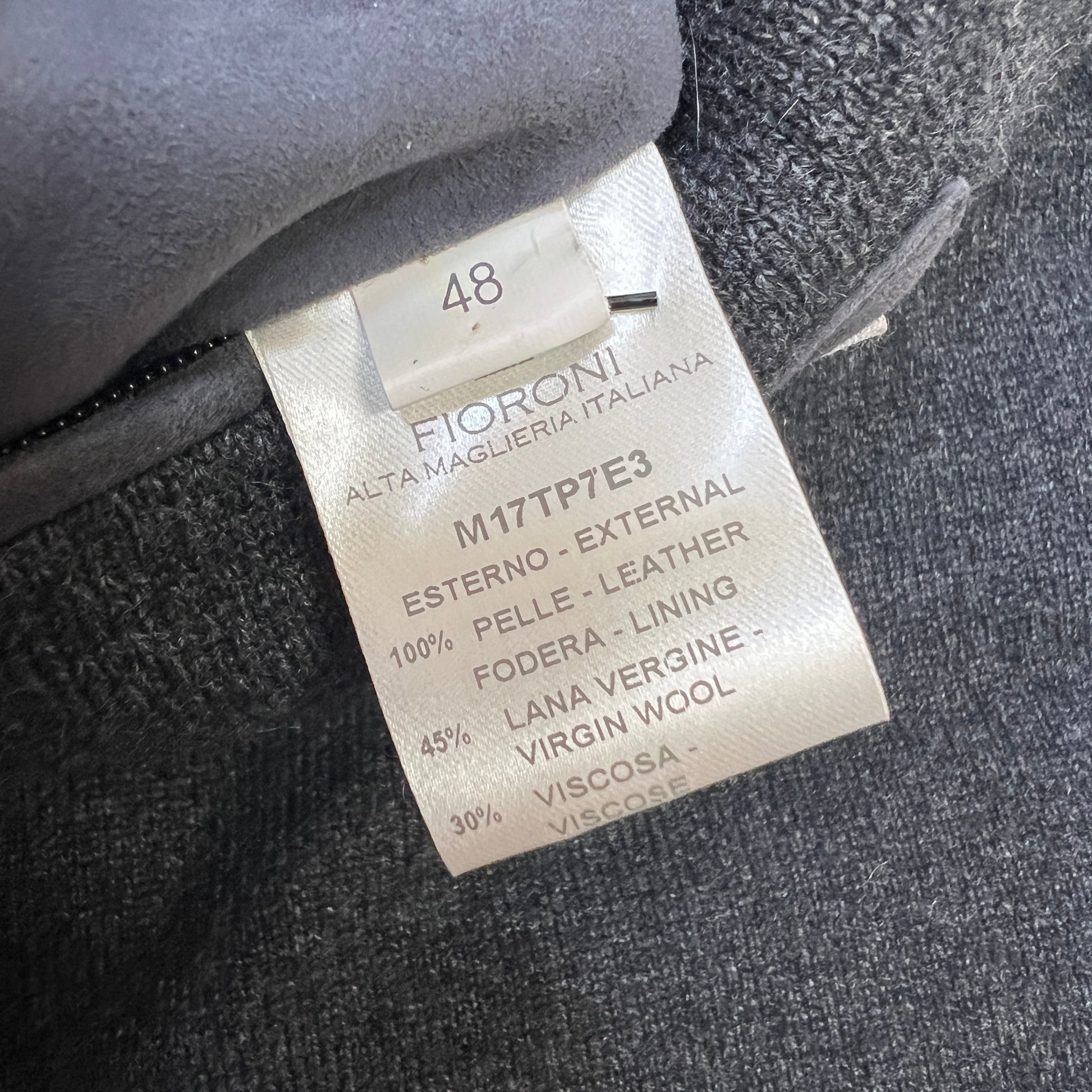 Fioroni Suede Quilted Vest - Main Image