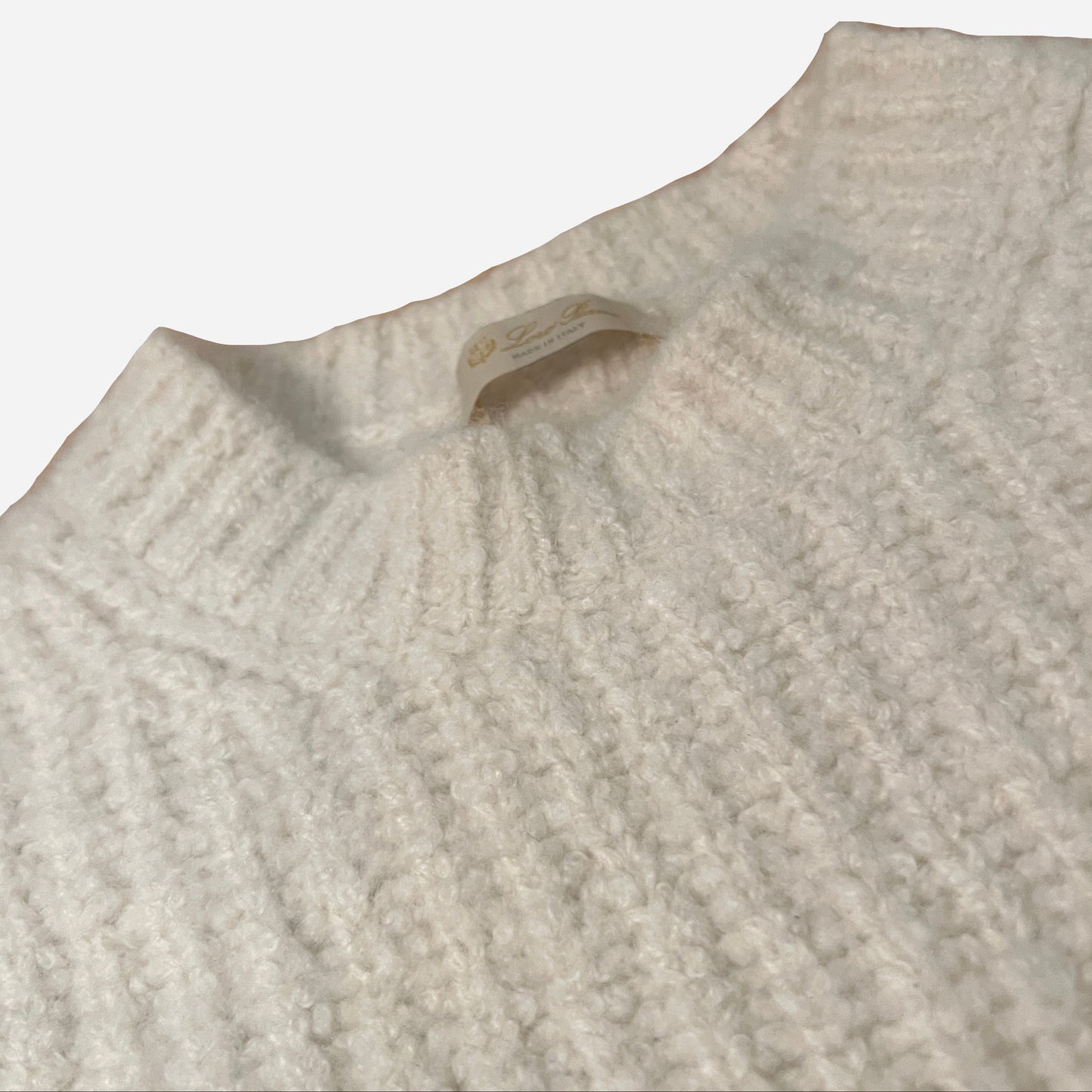 Loro Piana Cocooning AirCash Crewneck Sweater