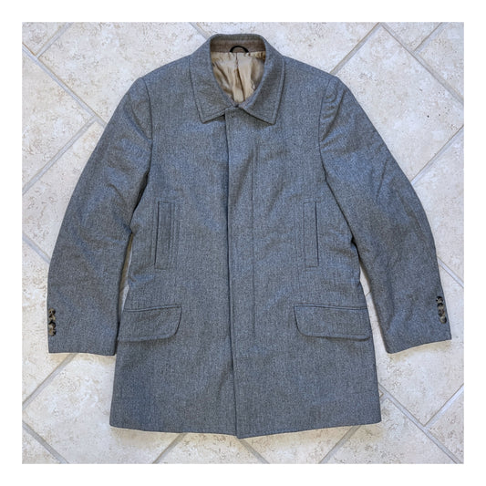 Brunello Cucinelli Grey Overcoat