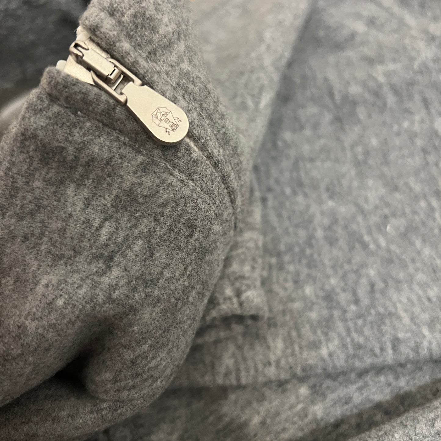 Brunello Cucinelli Cashmere Ski 1/4 Zip Sweatshirt
