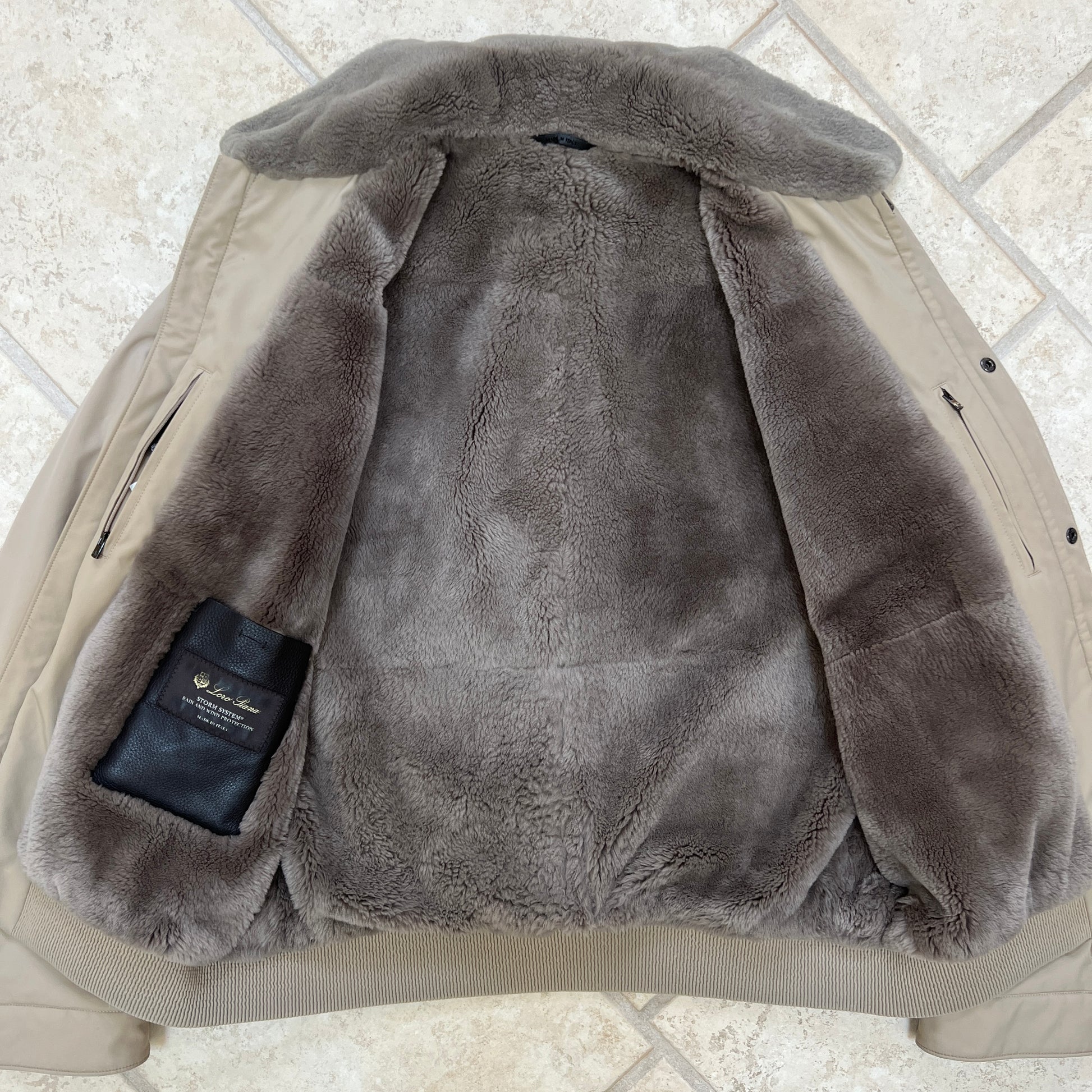 Loro Piana Jacket With Fur Loro Piana Fox Fur Puffer Coat Fox Fur