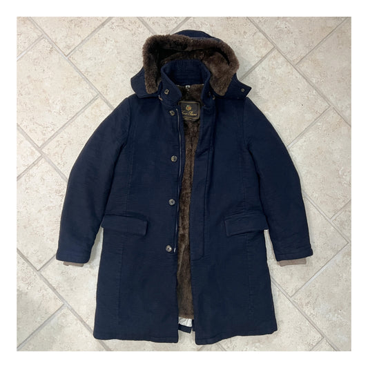 Loro Piana Cashmere Castorino Fur Coat