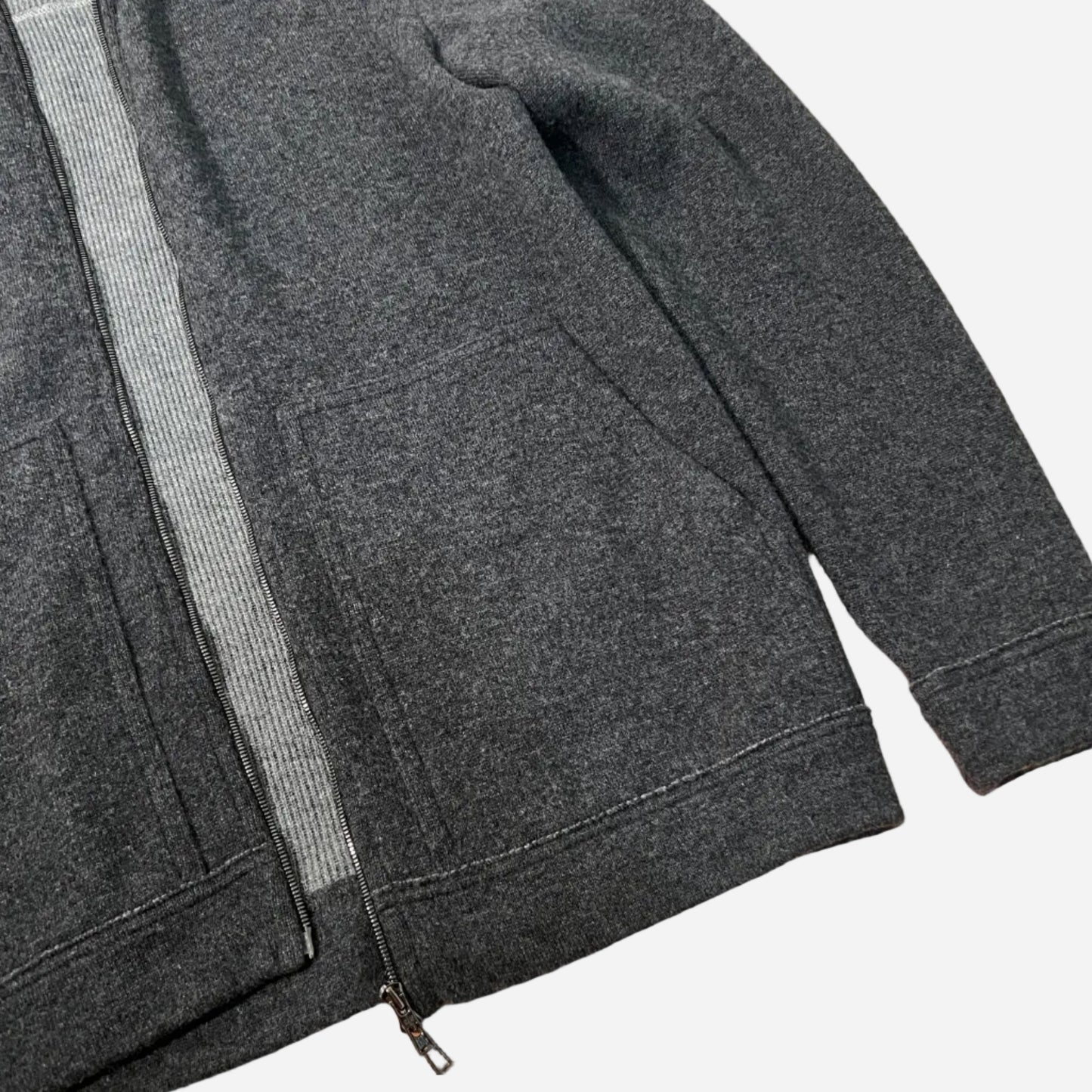 Loro Piana Cashmere Jersey Zip Sweatshirt