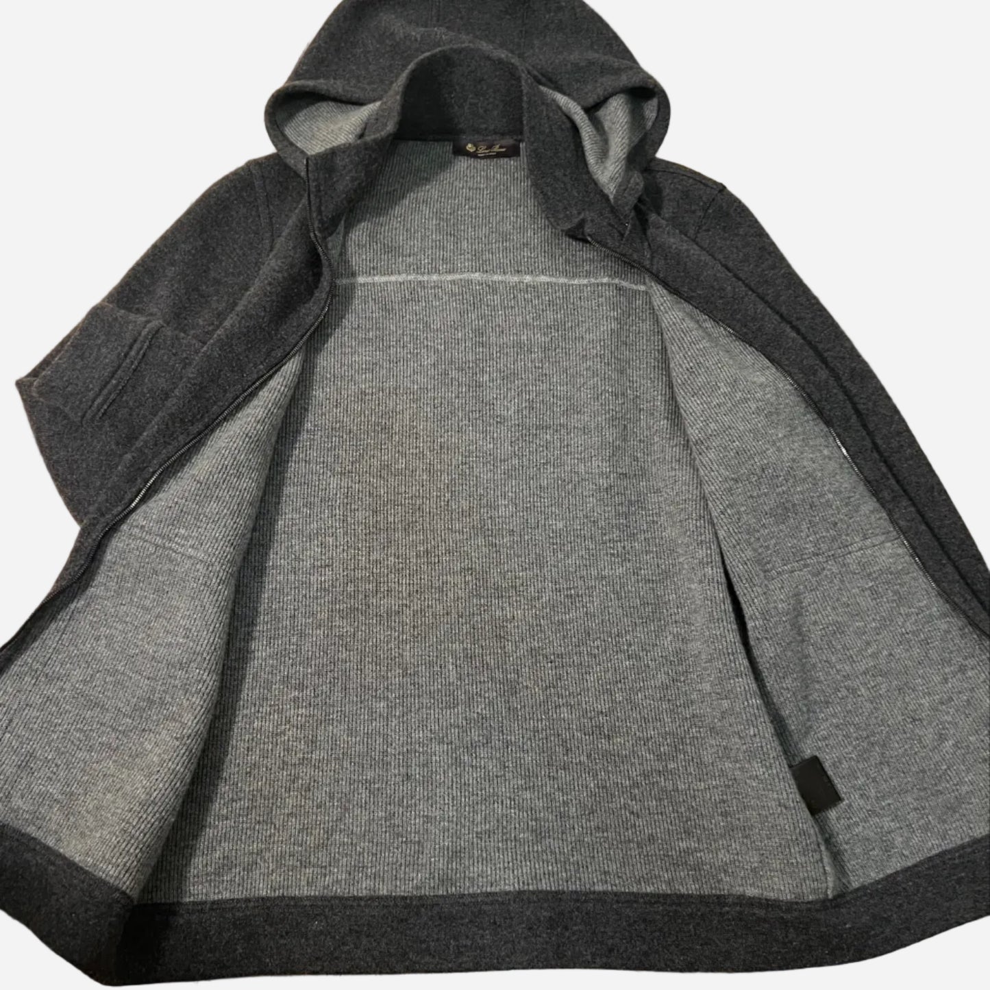 Loro Piana Cashmere Jersey Zip Sweatshirt