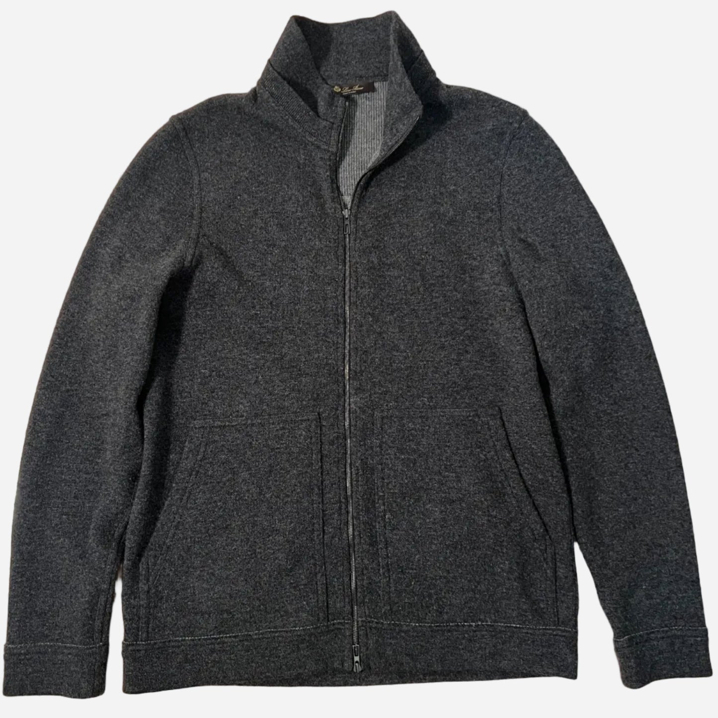 Loro Piana Cashmere Jersey Zip Sweatshirt