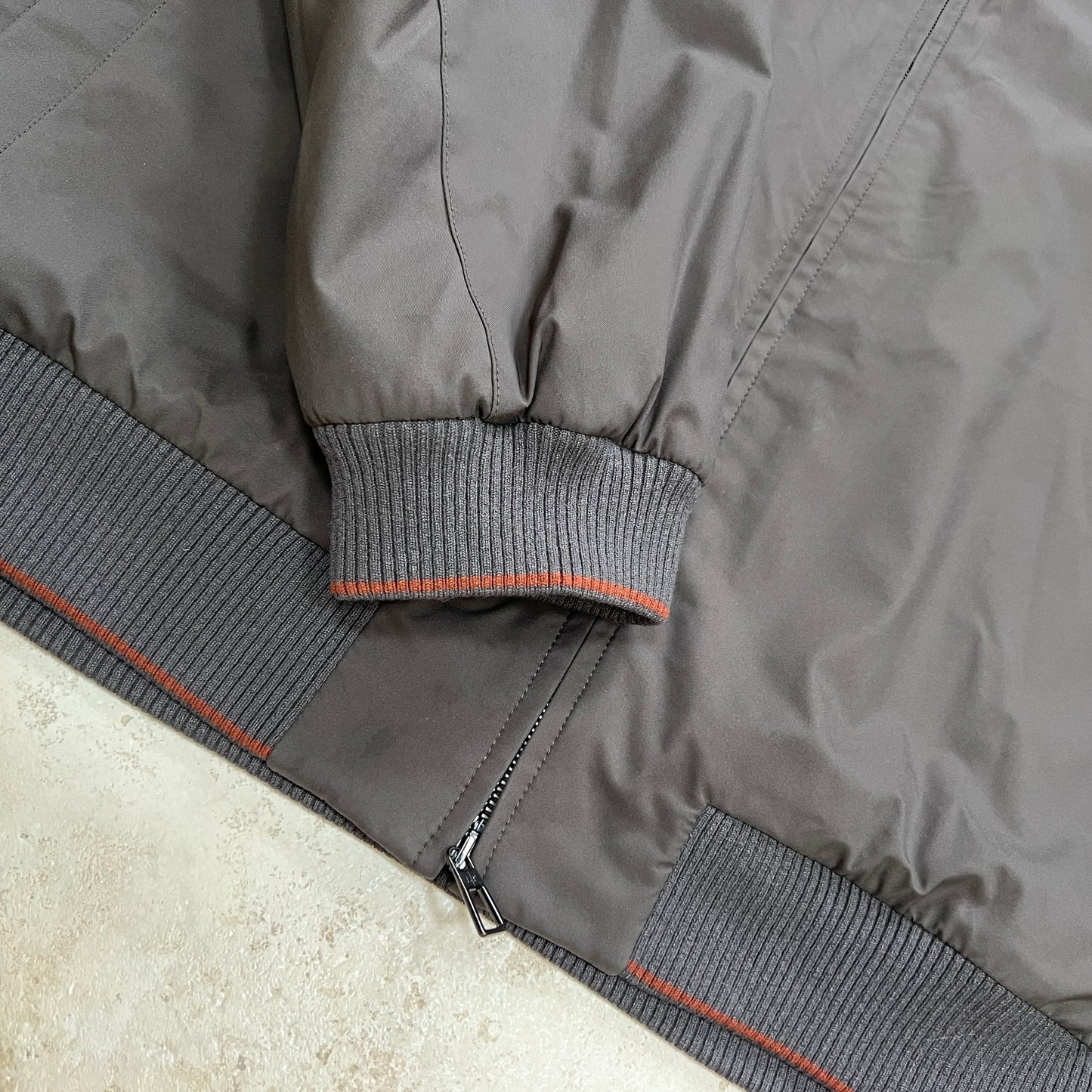 Loro Piana Mink Fur Lined Hooded Bomber Jacket