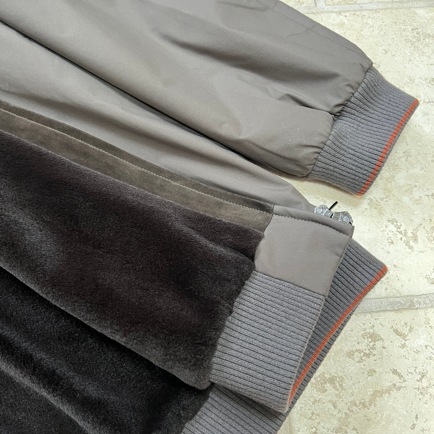 Loro Piana Mink Fur Lined Hooded Bomber Jacket
