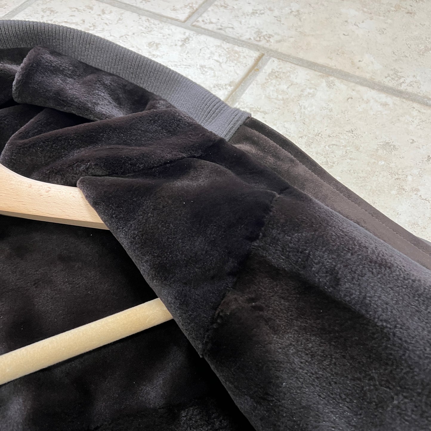 Loro Piana Mink Fur Lined Hooded Bomber Jacket