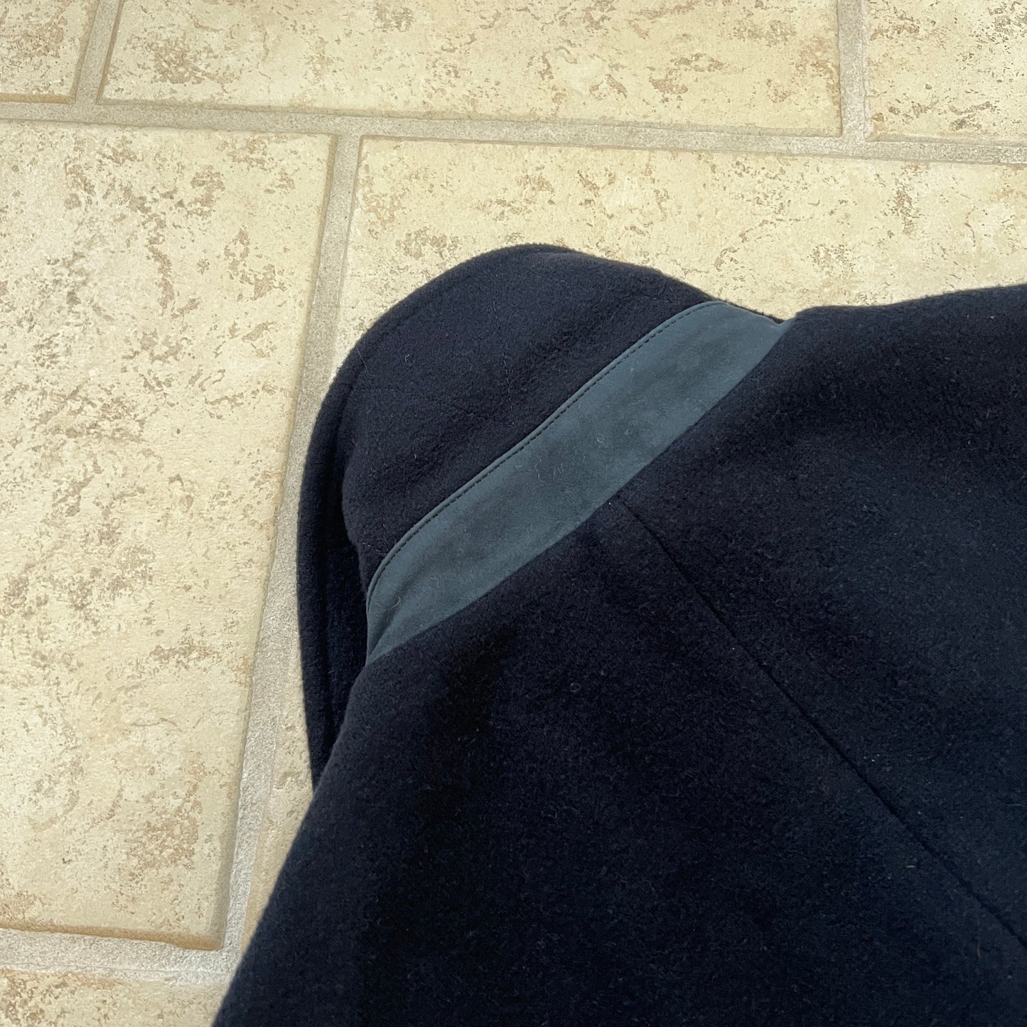 Loro Piana Double Cashmere Jersey Peacoat