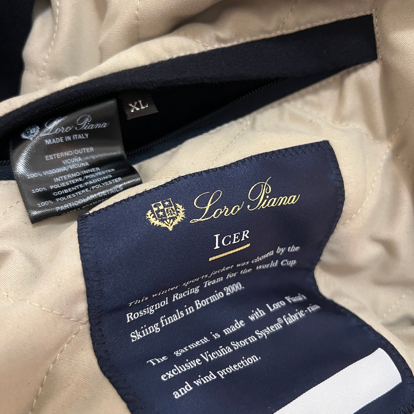 Loro Piana 100% Vicuna Icer Jacket