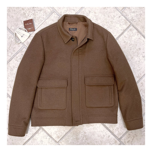 Loro Piana Cashmere Bomber Jacket