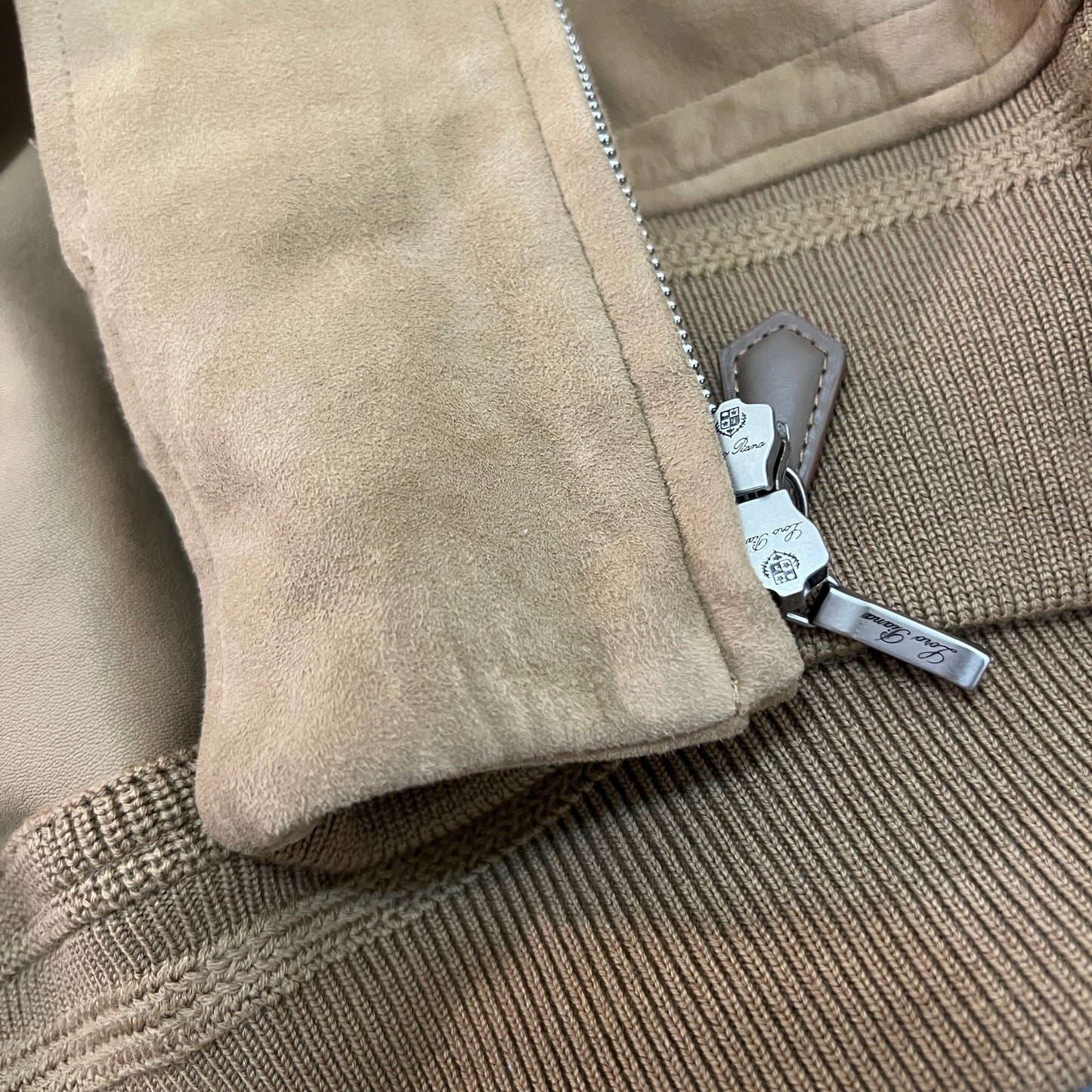 Loro Piana Novak Suede Bomber Jacket