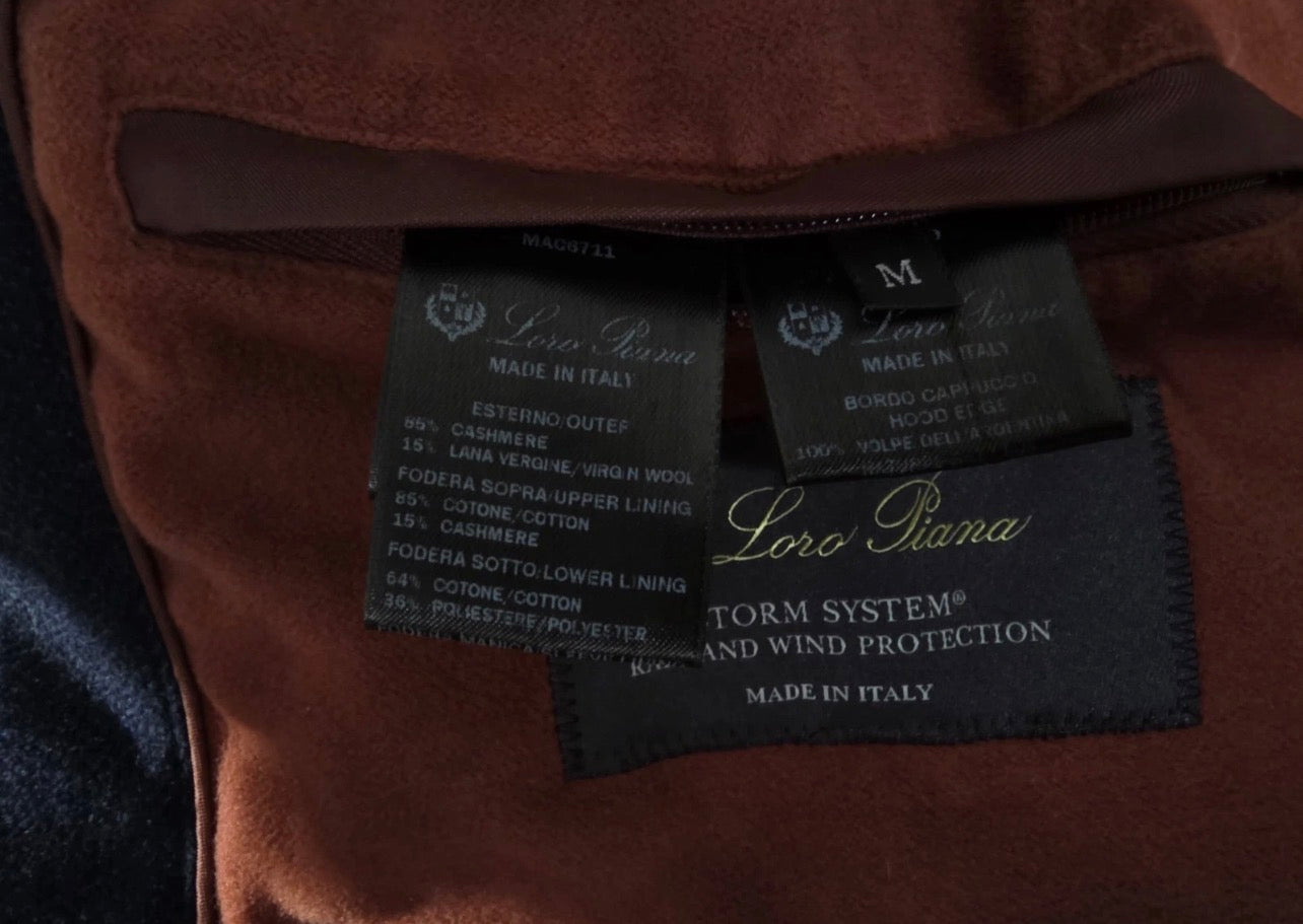 Loro Piana Cashmere Jersey Coat