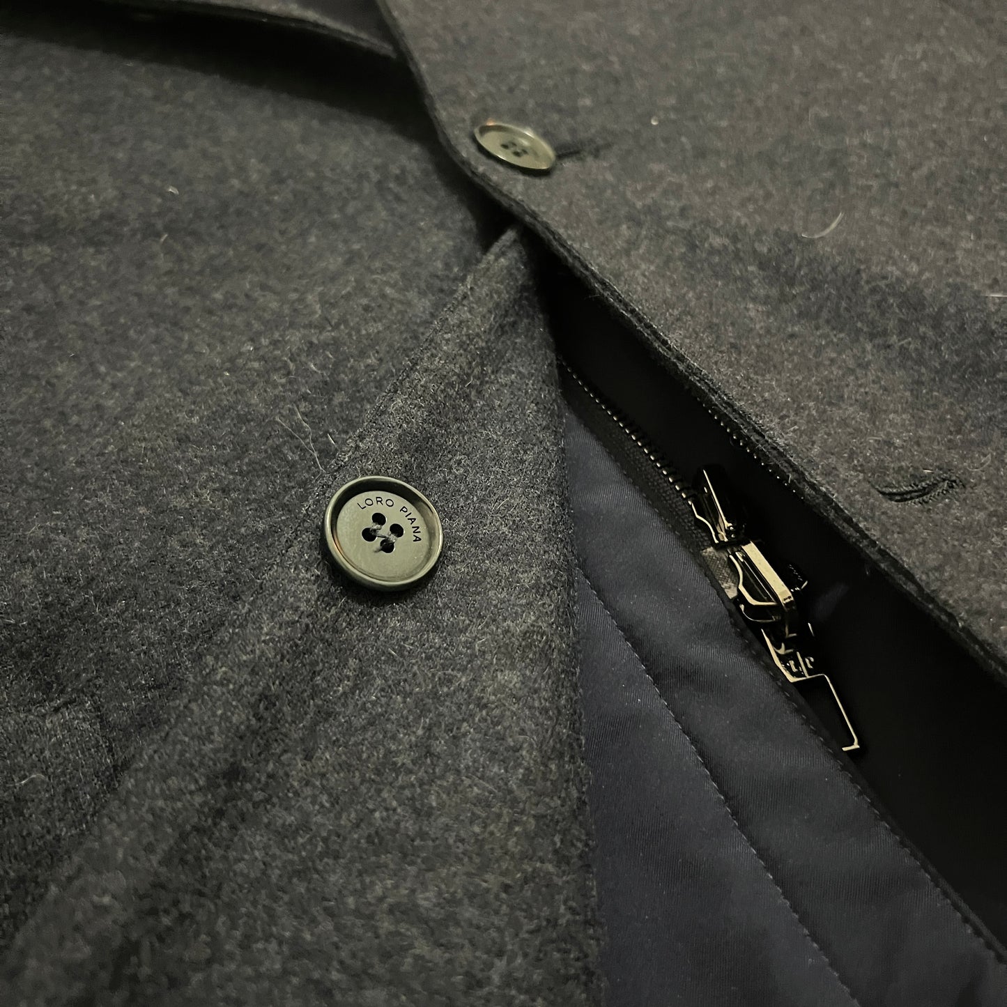 Loro Piana Novalis Cashmere Reversible Storm System Jacket