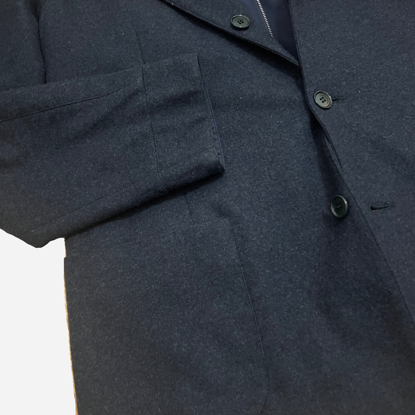 Loro Piana Novalis Cashmere Reversible Storm System Jacket